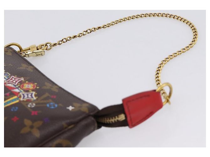 LOUIS VUITTON Monogram Vivienne Mini Pochette Accessoires M69976 - vista 8