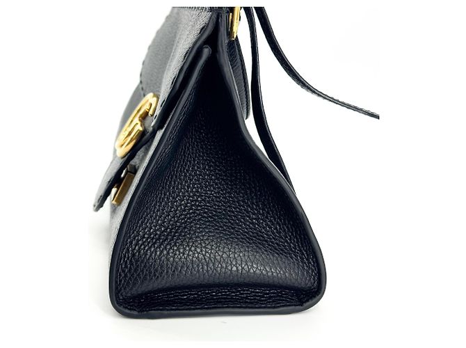 Gucci GG Marmont Top Handle Leather Medium - vista 4