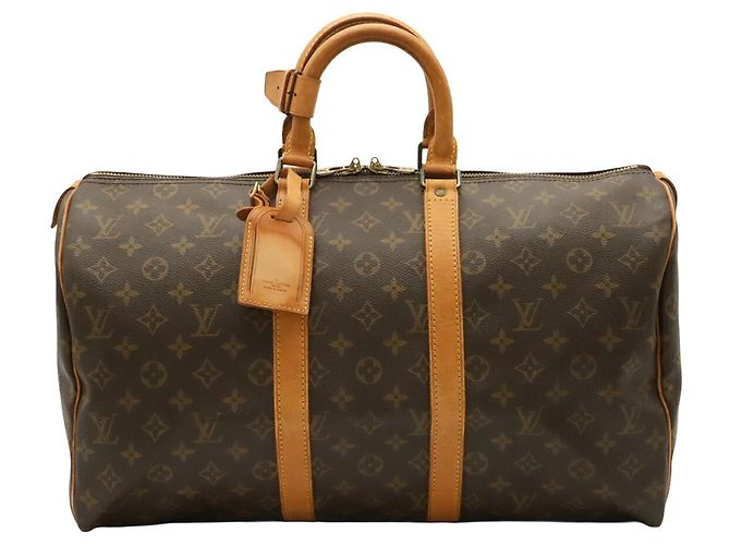 Borsa Boston Louis Vuitton Monogram Keepall 45 - vista 2