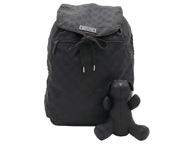 Zaino GUCCI GG Nylon, Design Mascot - vista 2