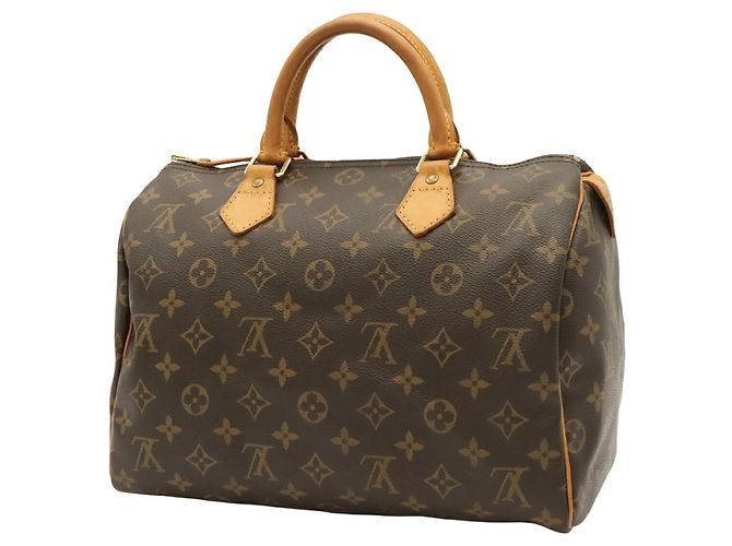 Borsa Louis Vuitton Monogram Speedy 30 - vista 3