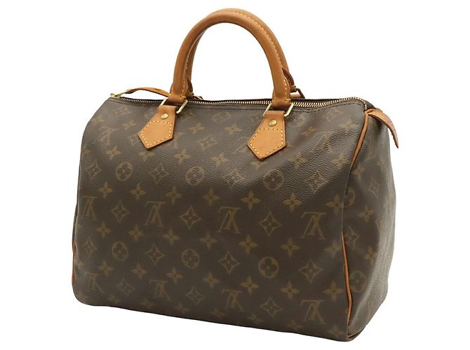Borsa Louis Vuitton Monogram Speedy 30 - vista 3