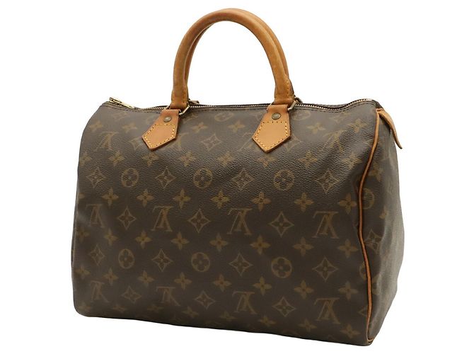 Borsa Louis Vuitton Monogram Speedy 30 - vista 3