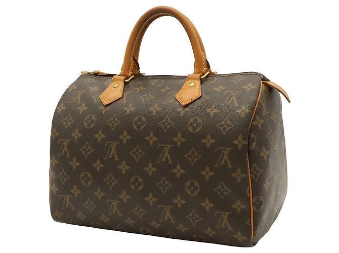 Borsa Louis Vuitton Monogram V Speedy 30 - vista 3