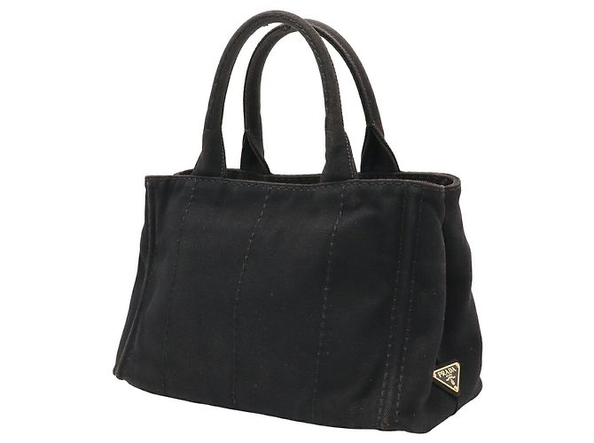 Borsa Tote Prada Canapa - vista 3