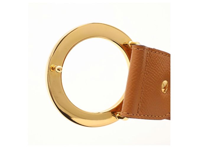 Bulgari Bvlgari Ledergürtel in Camel - Ansicht 5