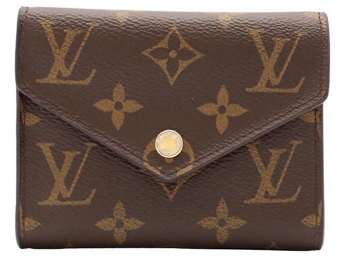 Louis Vuitton Monogram Portefeuille Victorine Tri-fold Wallet - vista 2