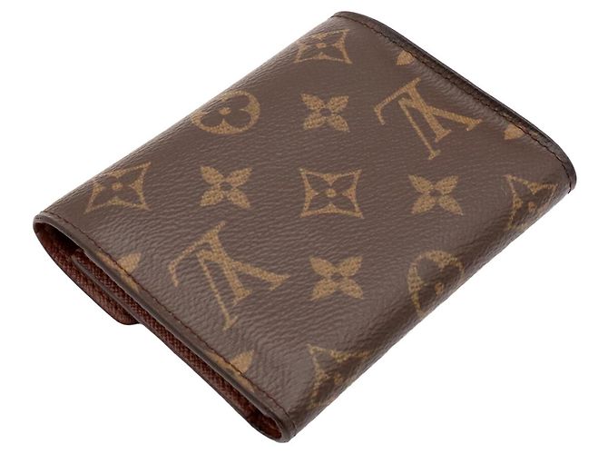 Louis Vuitton Monogram Portefeuille Victorine Tri-fold Wallet - vista 3