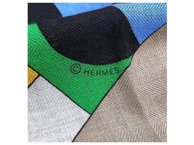 Hermès Hermes Stole Carre 140 Géant Cheval de Fete 2021 - vista 4
