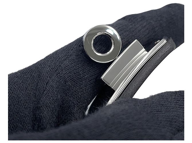 Hermès Hermes Kelly Belt 18 Gürtel Schwarzes Epsom Leder - Ansicht 7