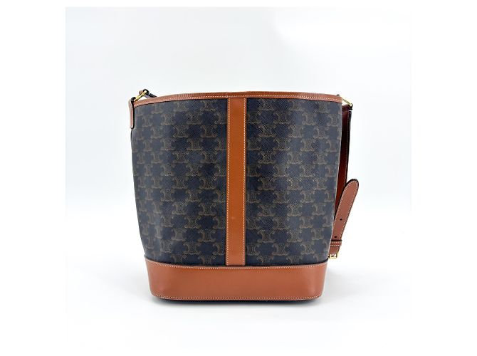 Céline Celine Bucket Triomphe Coated Canvas Small - Ansicht 2