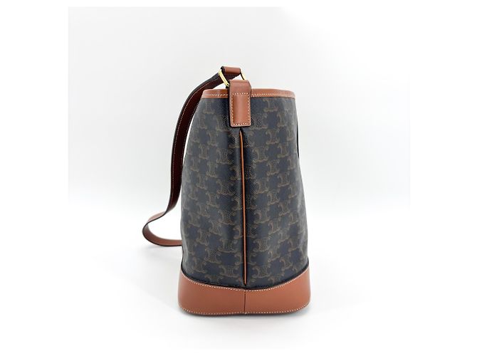 Céline Celine Bucket Triomphe Coated Canvas Small - Ansicht 3