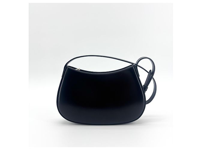 Céline Celine Triomphe Tilly in pelle di vitello liscia Medium - vista 2