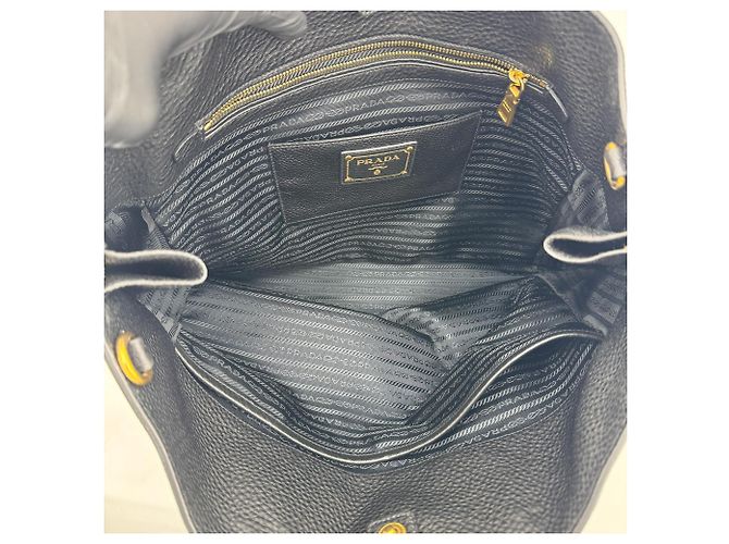 Prada Side Zip Convertible Vitello Daino Large - vista 5