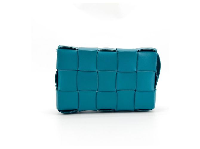 Bottega Veneta Cassette Maxi Intrecciato Leather Small - vista 2