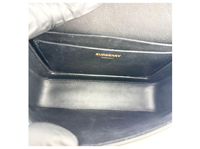 Burberry Grace Flap Horseferry Printed Leather Small - vista 5