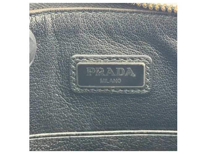 Pochette da Polso con Zip Prada Vitello Daino Medium - vista 6