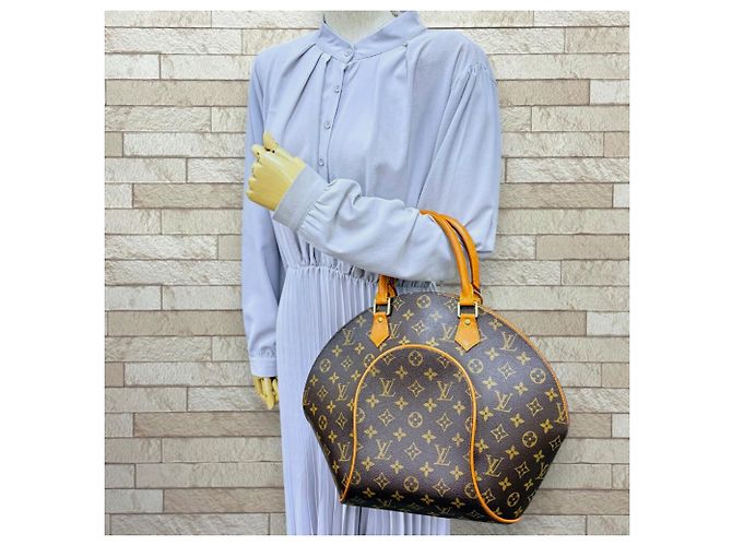 Borsa a mano Louis Vuitton Ellipse MM Monogram - vista 2