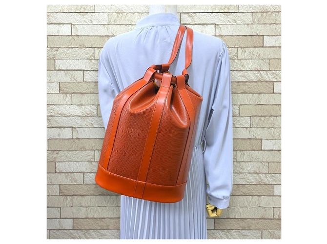 Borsa a tracolla Louis Vuitton Randonee PM Epi - vista 2