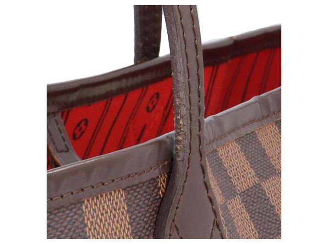Borsa Tote Louis Vuitton Neverfull MM Damier - vista 12