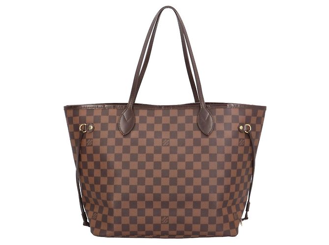 Borsa Tote Louis Vuitton Neverfull MM Damier - vista 3