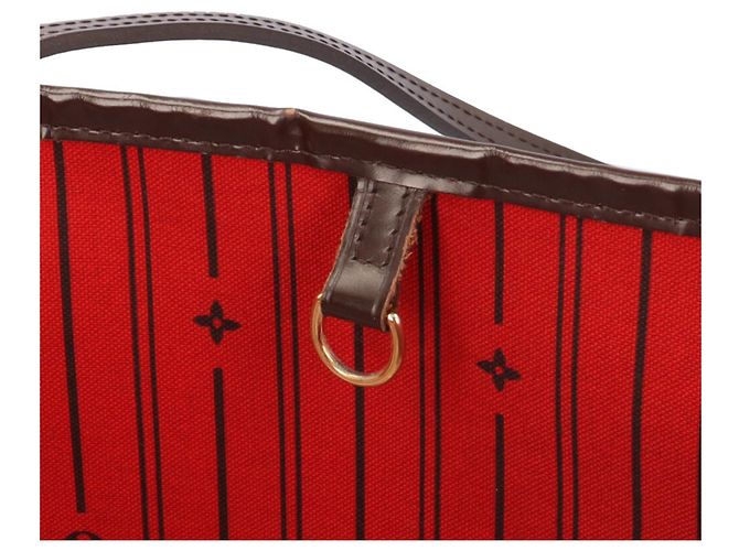 Borsa Tote Louis Vuitton Neverfull MM Damier - vista 7