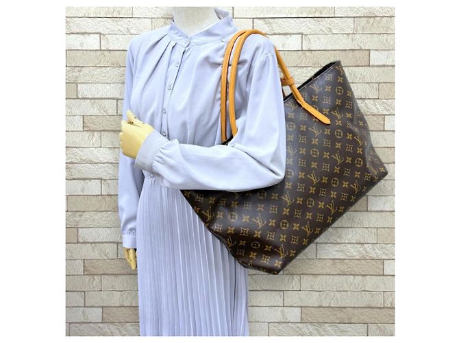 Borsa Tote Louis Vuitton Raspail MM Monogram - vista 2