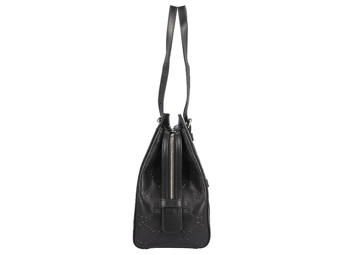 Borsa Tote Gucci Medium GG Embossed - vista 4