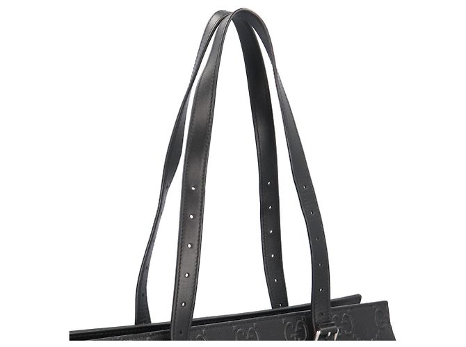 Borsa Tote Gucci Medium GG Embossed - vista 7