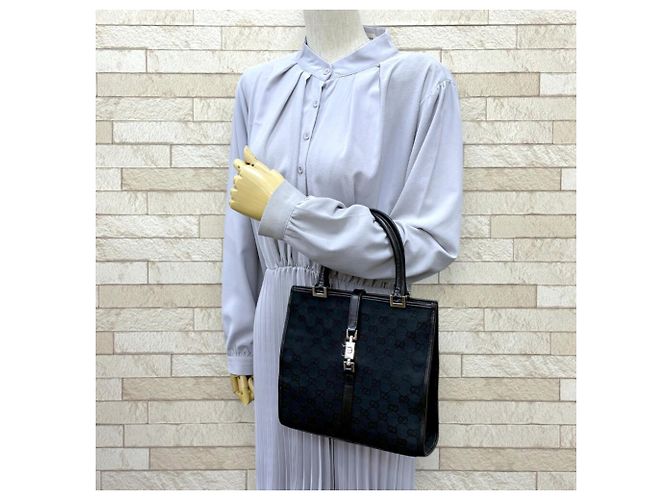 Borsa quadrata Gucci Jackie Canvas 002･1065 - vista 2