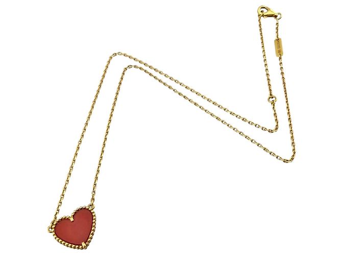 Collana Lucky Alhambra Cuore Van Cleef & Arpels - vista 8