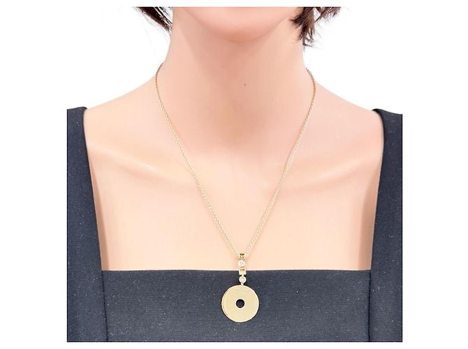 Bulgari Collana Bvlgari Lucia in Oro Giallo 18K - vista 2