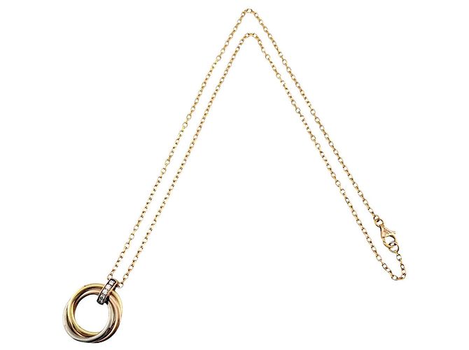 Collana Cartier Trinity in oro 18K - vista 8