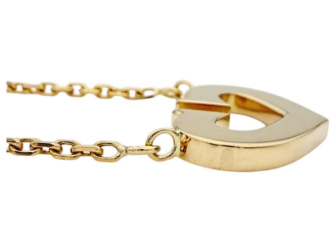 Collana Cartier C Heart in oro giallo 18K - vista 4