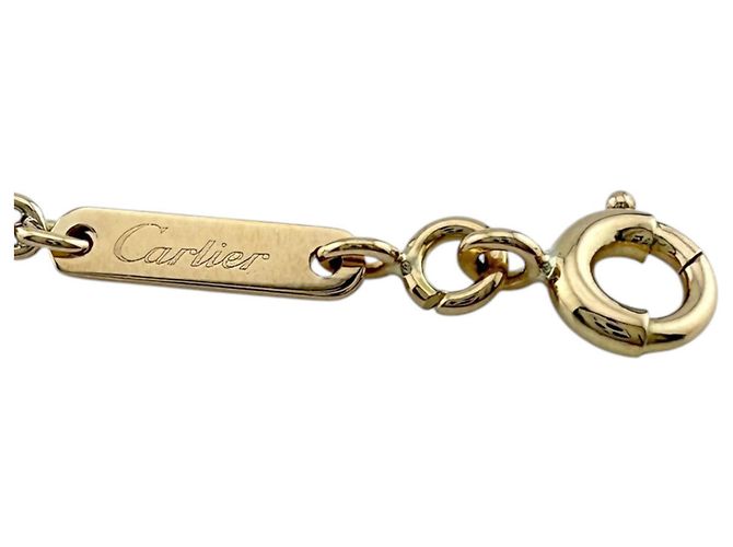 Collana Cartier C Heart in oro giallo 18K - vista 7