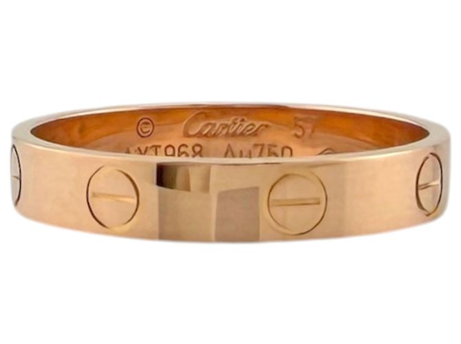 Cartier Mini Love Ring in 18K Roségold - Ansicht 2