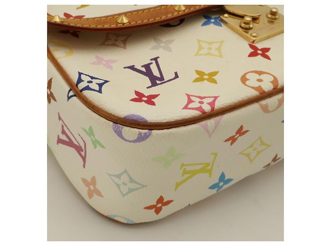 Borsa a tracolla Louis Vuitton Monogram Multicolor Sologne - vista 4