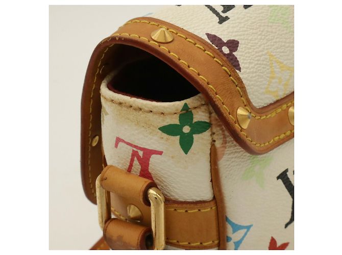 Borsa a tracolla Louis Vuitton Monogram Multicolor Sologne - vista 5
