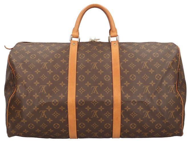 Borsa a mano Louis Vuitton Keepall 55 Monogram - vista 3