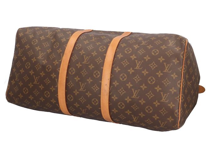 Borsa a mano Louis Vuitton Keepall 55 Monogram - vista 5