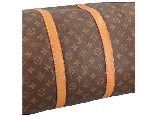 Borsa a mano Louis Vuitton Keepall 55 Monogram - vista 7
