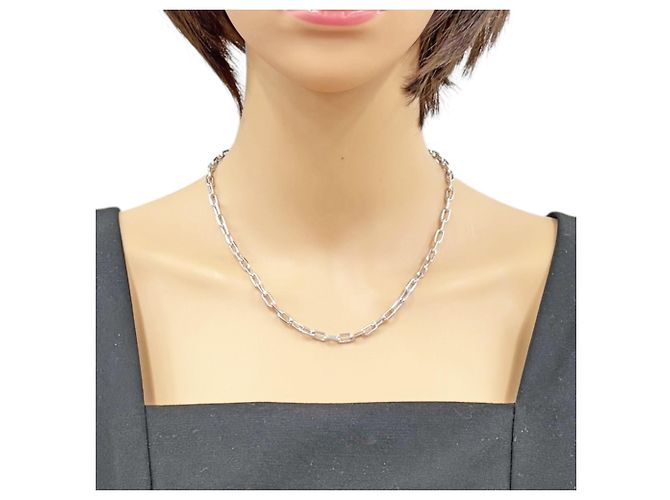 Collana Cartier Spartacus in oro bianco 18K - vista 2