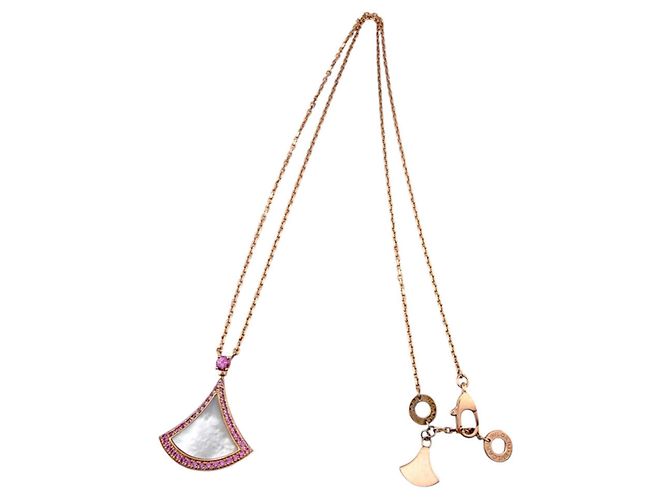 Bulgari Collana Bvlgari Diva's Dream Pink Gold - vista 11