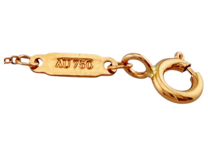 Autre Marque Collana Tiffany & Co. T Smile in oro rosa - vista 5