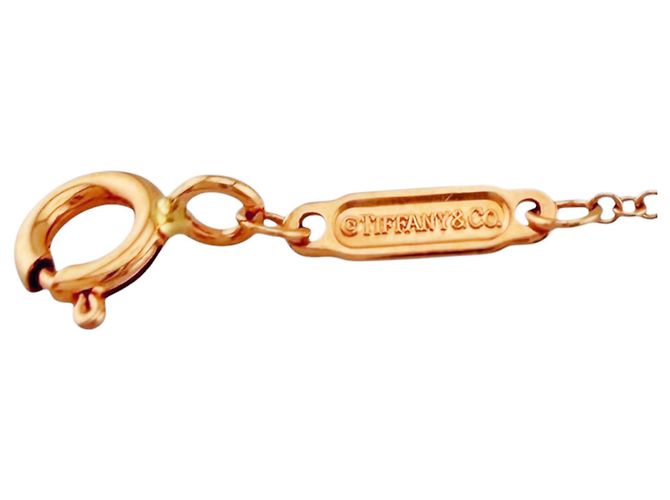 Autre Marque Collana Tiffany & Co. T Smile in oro rosa - vista 6