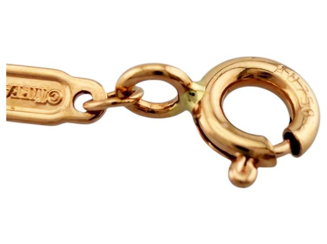 Autre Marque Collana Tiffany & Co. T Smile in oro rosa - vista 7