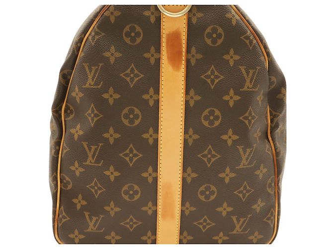 Louis Vuitton Monogram Keepall Bandoulière 55 Boston Bag - vista 5