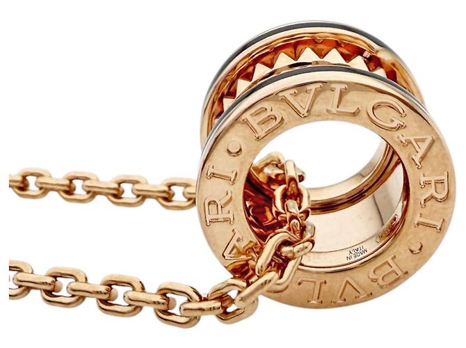 Bulgari Collana Bvlgari B-ZERO.1 Rock in ceramica nera - vista 4