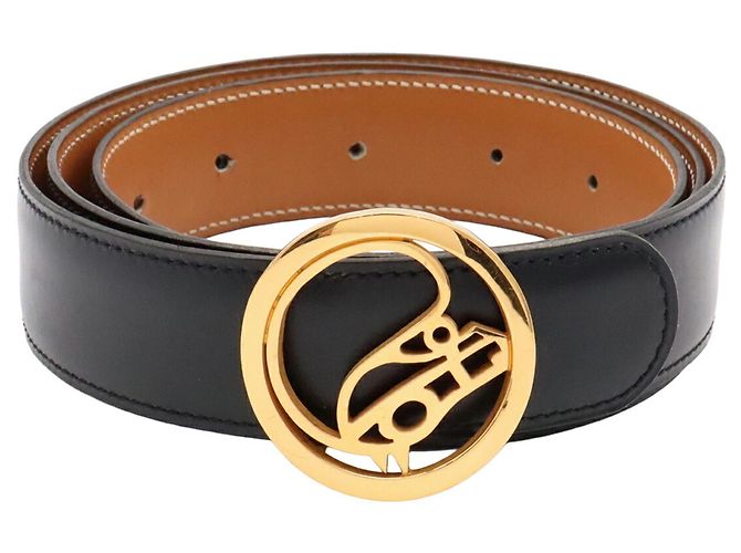 Hermès Hermes Wendelgürtel aus Leder - Ansicht 2