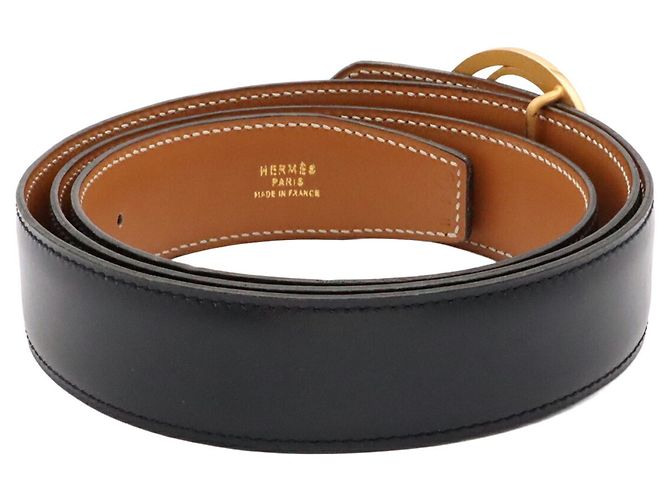 Hermès Hermes Wendelgürtel aus Leder - Ansicht 3